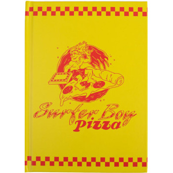 STRANGER THINGS A5 notes na linije SURFER BOY PIZZA 