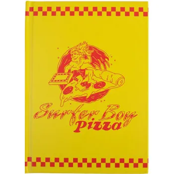STRANGER THINGS A5 notes na linije SURFER BOY PIZZA 