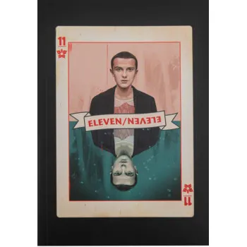 STRANGER THINGS A5 notes na linije ELEVEN 
