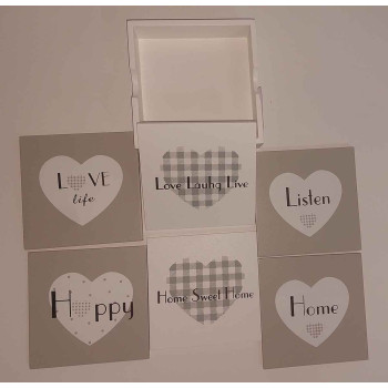 PODMETAČI ZA ČAŠE SRCE 