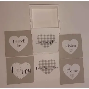 PODMETAČI ZA ČAŠE SRCE 