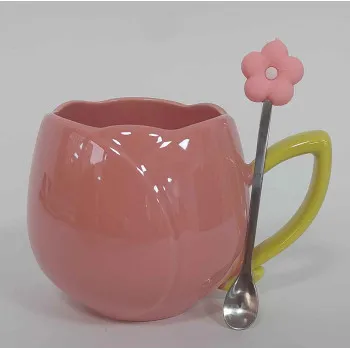 Šoljica sa kašičicom CVET 