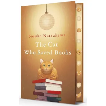 THE CAT WHO SAVED BOOKS Deluxe Limited Edition 