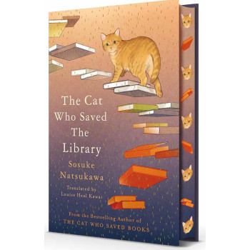 THE CAT WHO SAVED LIBRARY  Deluxe Limited Edition 