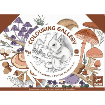 Kreativni set za bojenje PRIRODA 