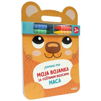 PONESI ME. MOJA BOJANKA SA VOŠTANIM BOJAMA -MACA 