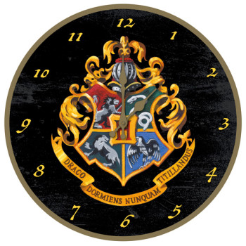 Zidni sat HARRY POTTER CREST 