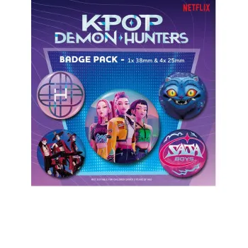 Bedž K-POP DEMON HUNTERS 