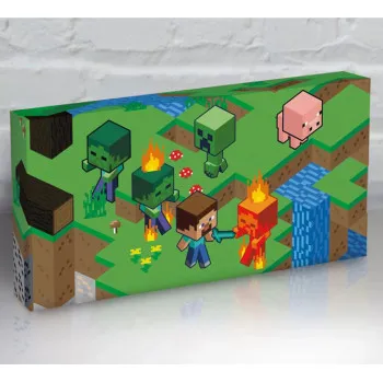 Dekorativno LED platno MINECRAFT 
