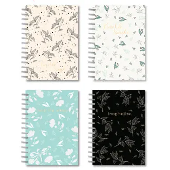 SVESKA SA SPIRALOM A6 80 LISTA 10.5X15CM 