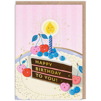 Čestitka Berry Serenade 