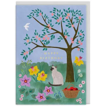 Čestitka Garden Kitty 