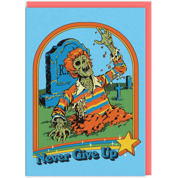 Čestitka Never Give Up 