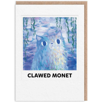 Čestitka Clawed Monet 