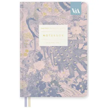 Notes B6 tvrde korice - Peacock 