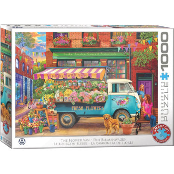 Puzzle VW - The Flower Van 1000kom 