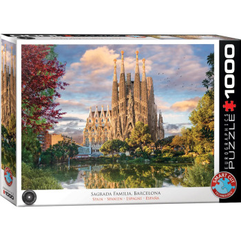Puzzle Sagrada Familia, Barcelona 1000kom 