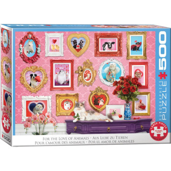 Puzzle For the Love of Animals 500kom 