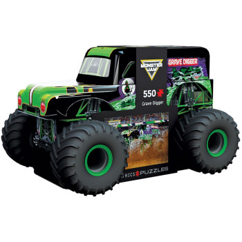 Puzzle u limenci MONSTER JAM 550kom 