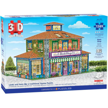3D puzzle KNJIŽARA 