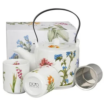 Čajnik sa dve šolje COLORS OF NATURE 