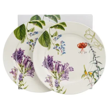 Set dva dezertna tanjira COLORS OF NATURE 