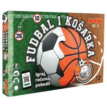 Društvena igra FUDBAL I KOŠARKA KROZ SABIRANJE I ODUZIMANJE 