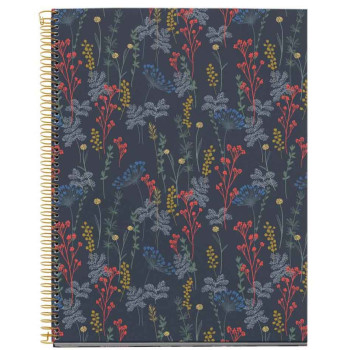 Notes NIGHT HIDDEN FOREST A4 linije 