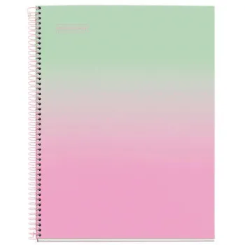 MIQUELRIUS notes  A4 GRADIENT ROSA & MINT 