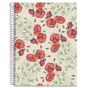 MIQUELRIUS notes A4 ENTREDOS PAPAVER RHOEDA kvadratići 