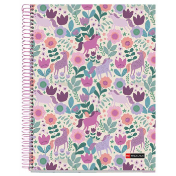 MIQUELRIUS notes A4 MAGIC UNICORN kvadratići 