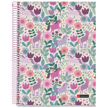 MIQUELRIUS notes A5 MAGIC UNICORN kvadratići 