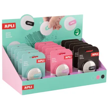 Gumica za brisanje TEAL/PINK/BLACK 