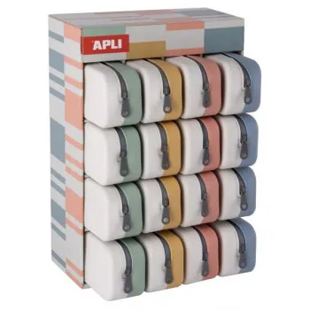 Silikonska pernica UP NORTH SIVO/ZELENA 