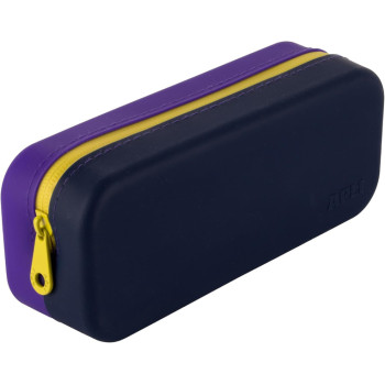 Silikonska pernica BRIGHT LILAC/MARINE 