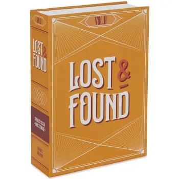 Kutija u obliku knjige LOST & FOUND 