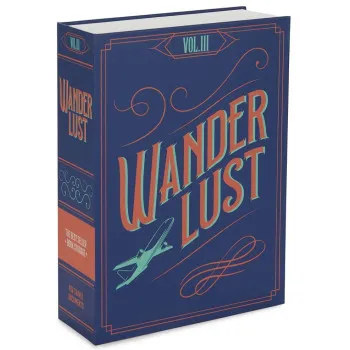 Kutija u obliku knjige WANDERLUST 