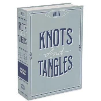 Kutija u obliku knjige KNOTS AND TANGLES 
