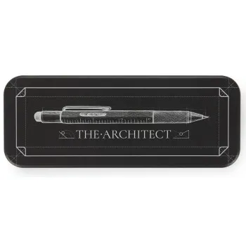 Multifunkcionalna olovka THE ARCHITECT - CRNA 