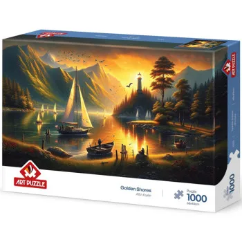 Puzzle GOLDEN SHORES - 1000kom 