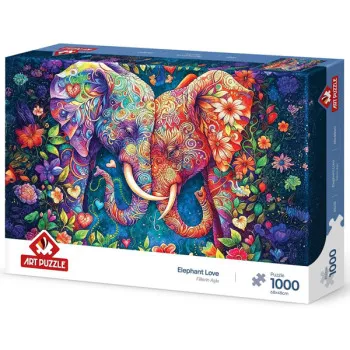 Puzzle ELEPHANT LOVE - 1000kom 