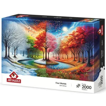 Puzzle FOUR WORLDS - 2000kom 