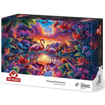 Puzzle FLAMINGO RENDEZVOUS - 2000kom 