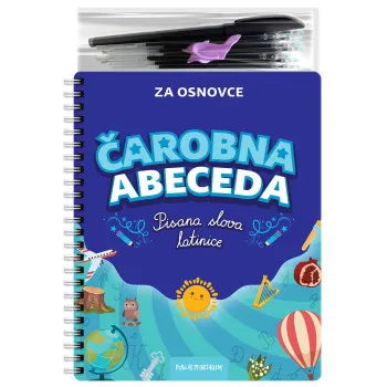 ČAROBNA ABECEDA - PISANA SLOVA LATINICE 