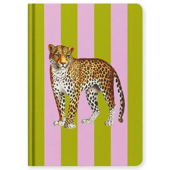 Notes A5 STRIPE LEOPARD 