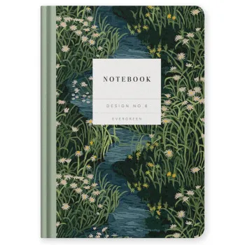 Notes A5 DESIGN NO.8 MARSH DAISIES 
