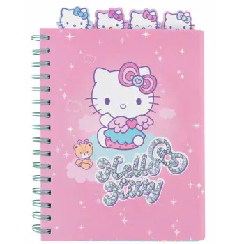 Notes sa spiralom  HELLO KITTY A5 pink 