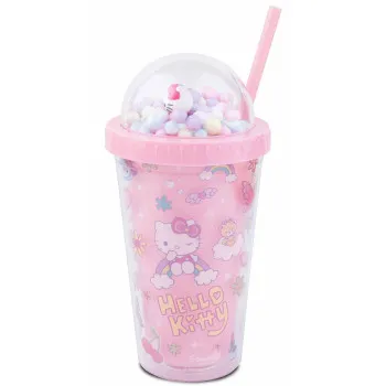 Putna šolja HELLO KITTY svetlo pink 