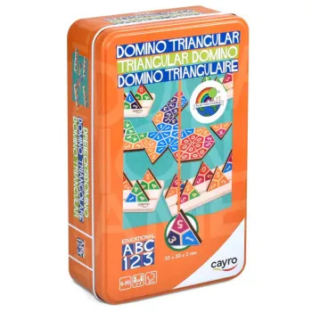 CAYRO igra TRIANGULAR DOMINO u metalnoj kutiji