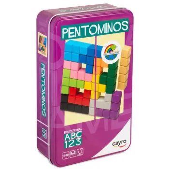 CAYRO igra PENTOMINOS u metalnoj kutiji 